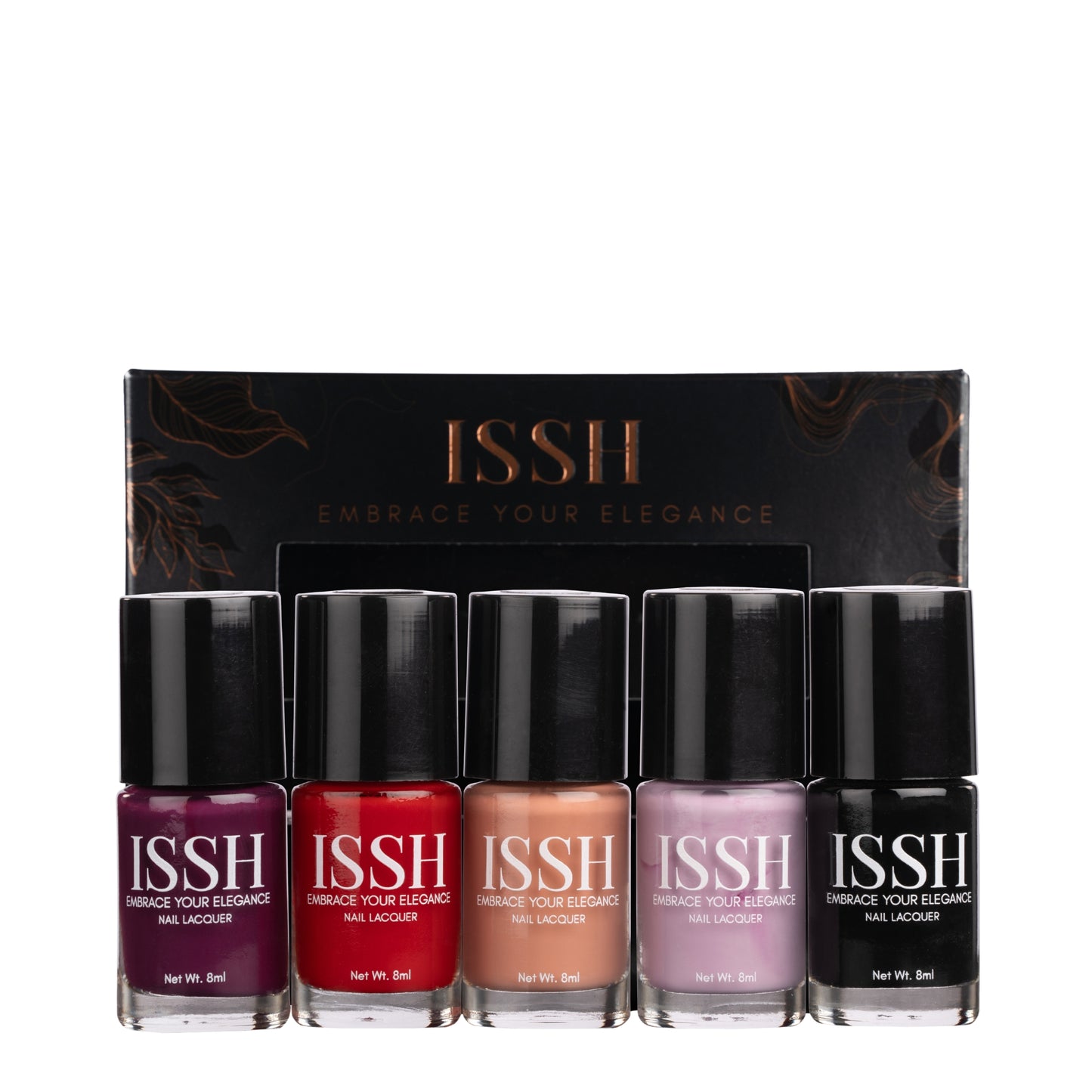 Salon Gel Shine, At-Home Ease: Pro-Finish Party Nail Polish (SET-3)